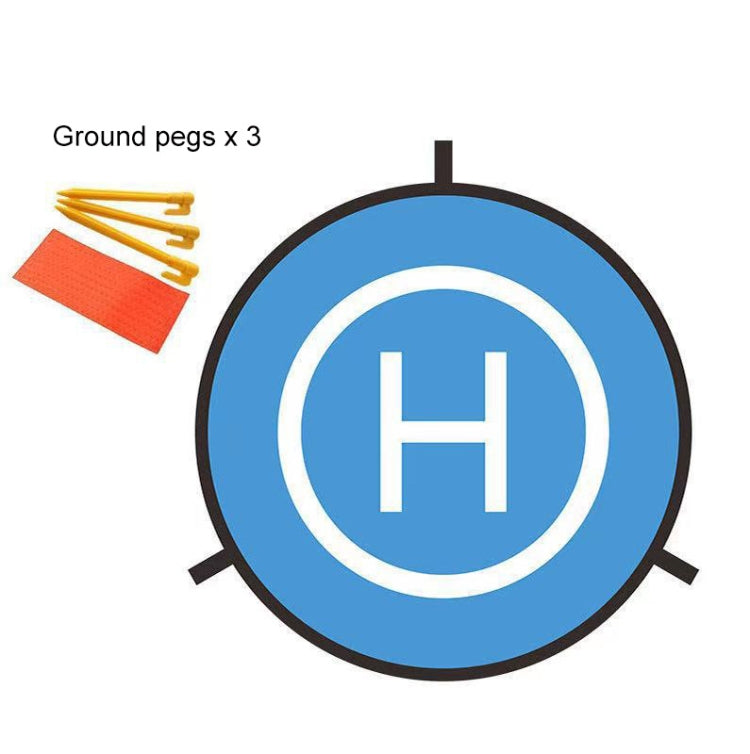 Plataforma de aterrizaje de helipuerto plegable universal para drones, Diameter 55cm Blue Orange, Diameter 75cm Blue Orange, Diameter 90cm Blue Orange, Diameter 110cm Blue Orange