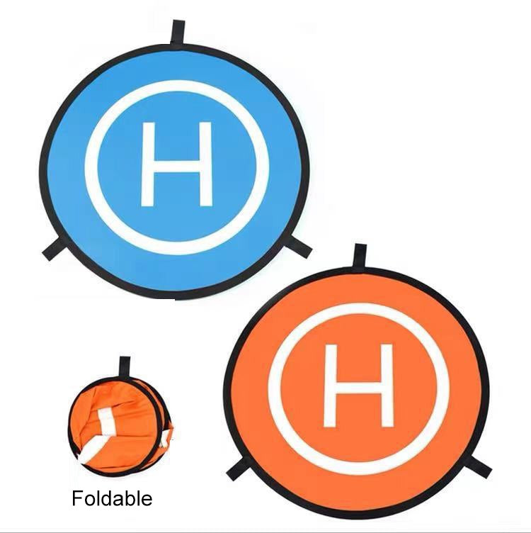 Plataforma de aterrizaje de helipuerto plegable universal para drones, Diameter 55cm Blue Orange, Diameter 75cm Blue Orange, Diameter 90cm Blue Orange, Diameter 110cm Blue Orange