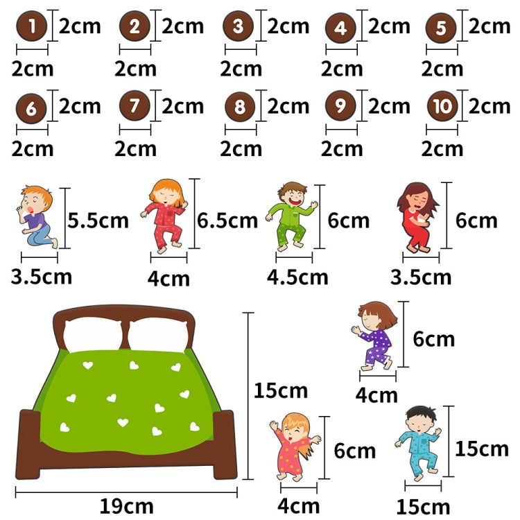 Story Felt Board Nursery Rhyme Storyboard Juguetes educativos para la educación temprana, Story Felt Board
