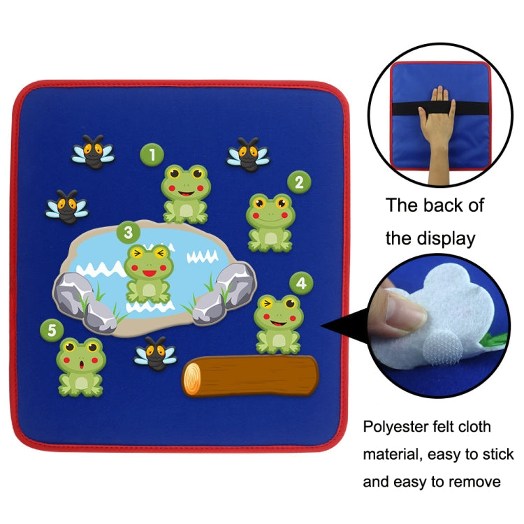 Story Felt Board Nursery Rhyme Storyboard Juguetes educativos para la educación temprana, Story Felt Board