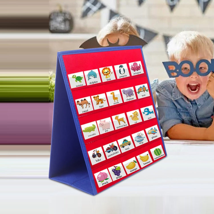 Bolsillo plegable de escritorio con trípode de sobremesa Stand Up Card Pouch, Card Pouch