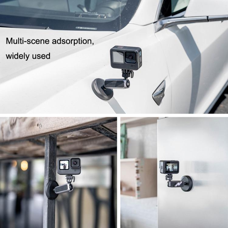 PGYTECH P-GM-155 Soporte de cámara de acción para Action2 / GoPro / Insta360, Magnetic, Paste