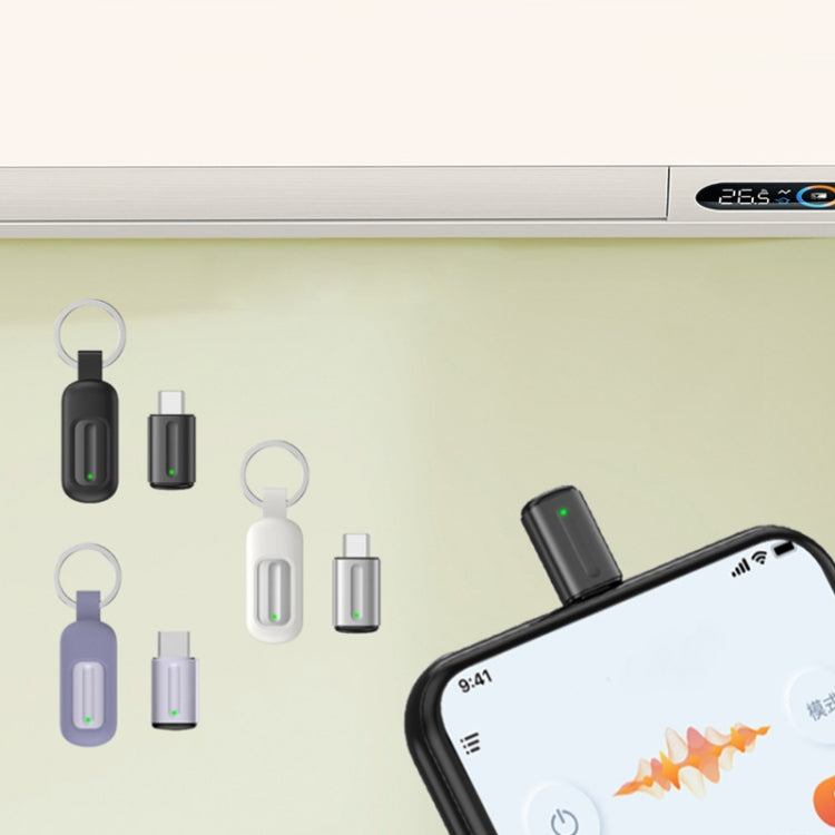 Mando a distancia universal infrarrojo para teléfono móvil Ocrustar Capsule, 3-in-1 iOS/Hongmeng/Android Type-C (Black), 3-in-1 iOS/Hongmeng/Android Type-C (Silver), 3-in-1 iOS/Hongmeng/Android Type-C (Purple), 8 Pin (Black), 8 Pin (Silver)            ...
