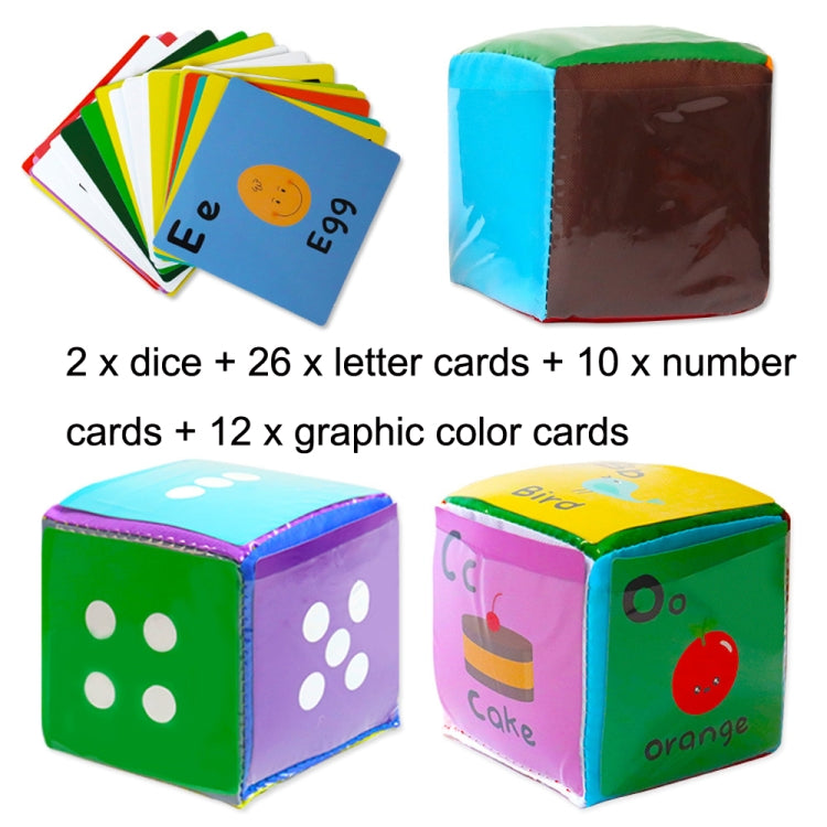 2 uds tarjeta gráfica alfanumérica dados de tarjeta de inserción con tarjetas, 2PCS Insertion Card Dice