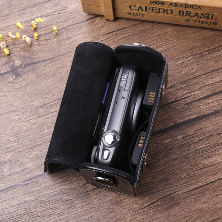 Para Canon G7X3 / G5X2 / Sony ZV1RX1007 / Guang GR3 Funda de cuero para cámara