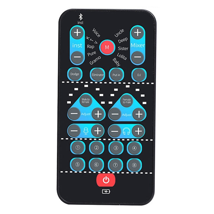 Tarjeta de sonido para computadora móvil M10, Mini cambiador de voz K, grabación de canciones, cambiador de voz Bluetooth, M10