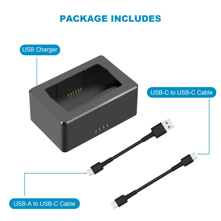 Adaptador de carga USB Caja de cargador de batería para DJI MINI 3 Pro, For DJI MINI 3 Pro