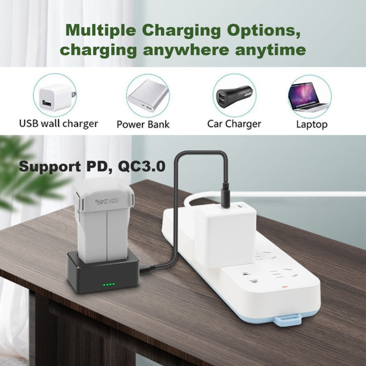 Adaptador de carga USB Caja de cargador de batería para DJI MINI 3 Pro, For DJI MINI 3 Pro