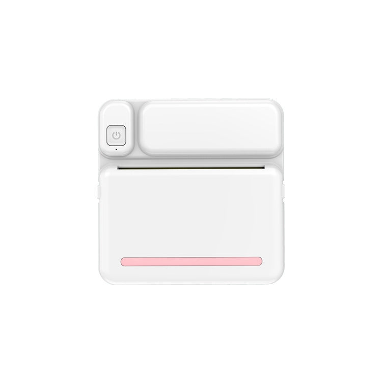 Impresora de tareas para estudiantes C19 200DPI Impresora de bolsillo sin tinta Bluetooth, Pink, Blue, Pink Printer Paper x 5, Blue Printer Paper x 5, Pink Sticker x 5, Blue Sticker x 5, Pink Set, Blue Set