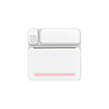Impresora de tareas para estudiantes C19 200DPI Impresora de bolsillo sin tinta Bluetooth, Pink, Blue, Pink Printer Paper x 5, Blue Printer Paper x 5, Pink Sticker x 5, Blue Sticker x 5, Pink Set, Blue Set