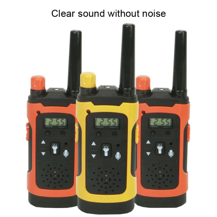Walkie-talkie para niños Llamada inalámbrica remota Teléfono de juguete interactivo entre padres e hijos, Red, Yellow