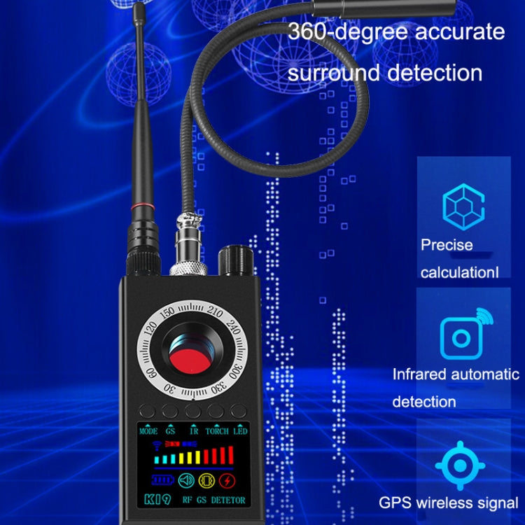 Detector de señal inalámbrica K19 Detector de dispositivo de escaneo antiubicación GPS, K19