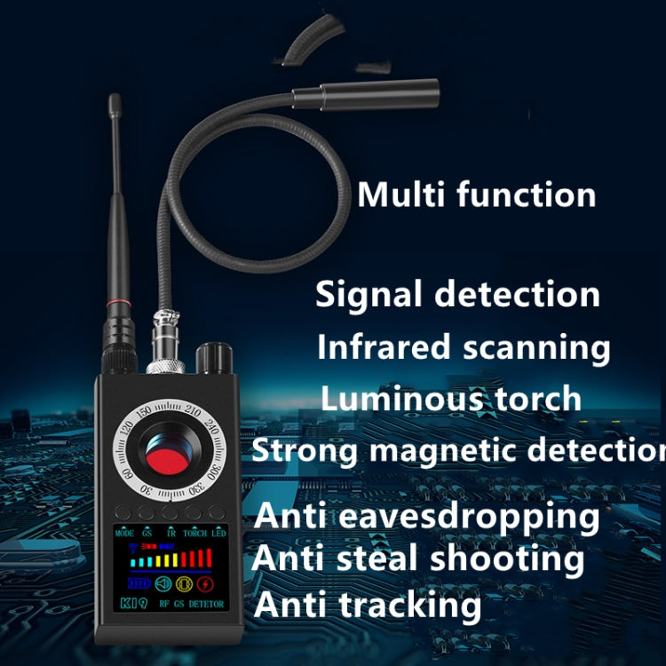 Detector de señal inalámbrica K19 Detector de dispositivo de escaneo antiubicación GPS, K19