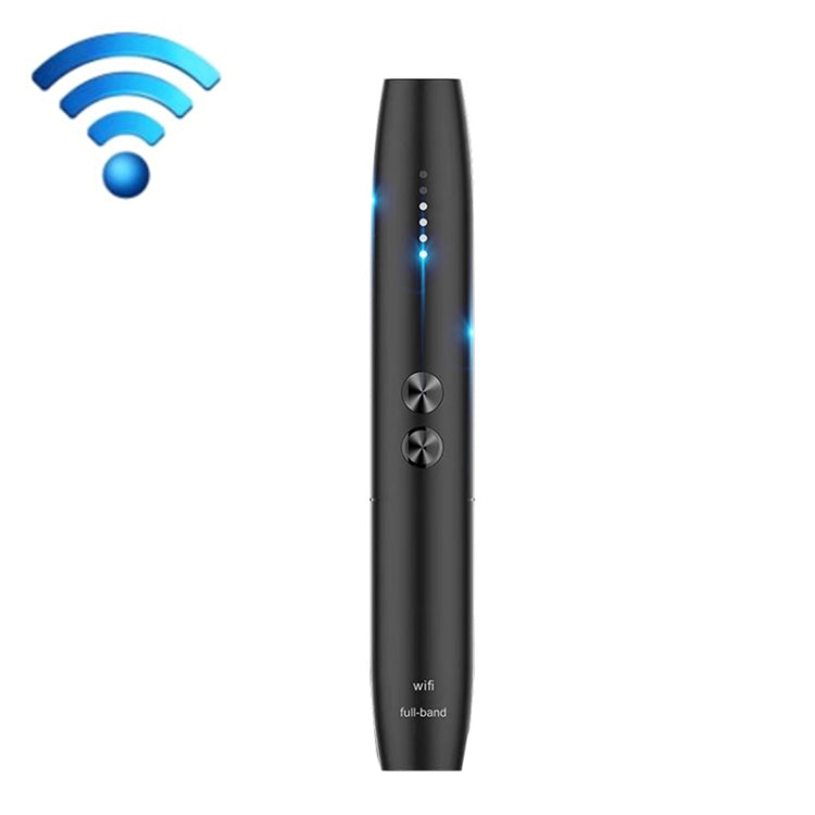 CW09 Hotel Detector de cámara anticádica Escaneo GPS Monitoreo antiubicación Pluma de detección de señal inalámbrica, CW09 (Black)