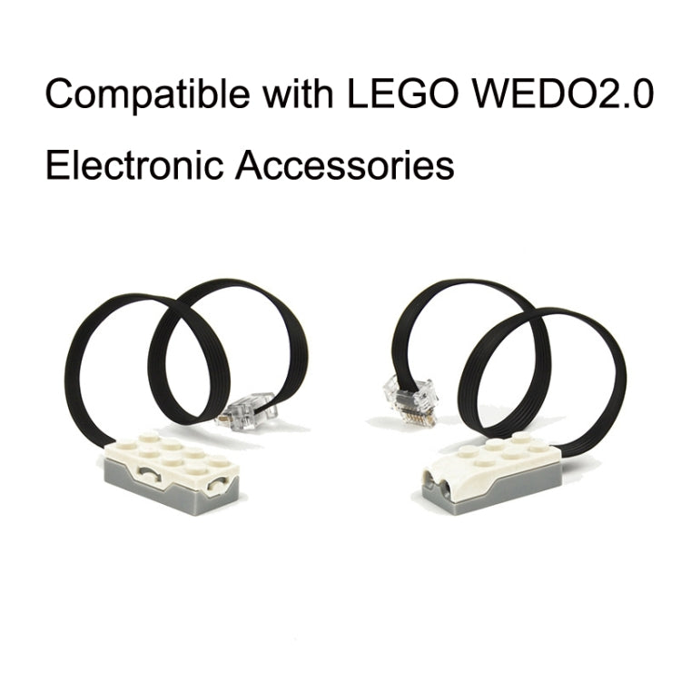 Compatible con accesorios electrónicos LEGO Children Education WEDO2.0, Host, Motor, Distance Sensor, Angle Sensor