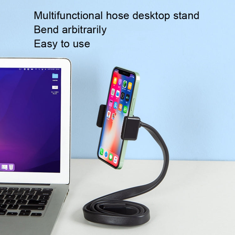 Soporte de transmisión en vivo de teléfono móvil de manguera de ajuste de flexión DiHao, DiHao Hose+Double Hole Phone Clip