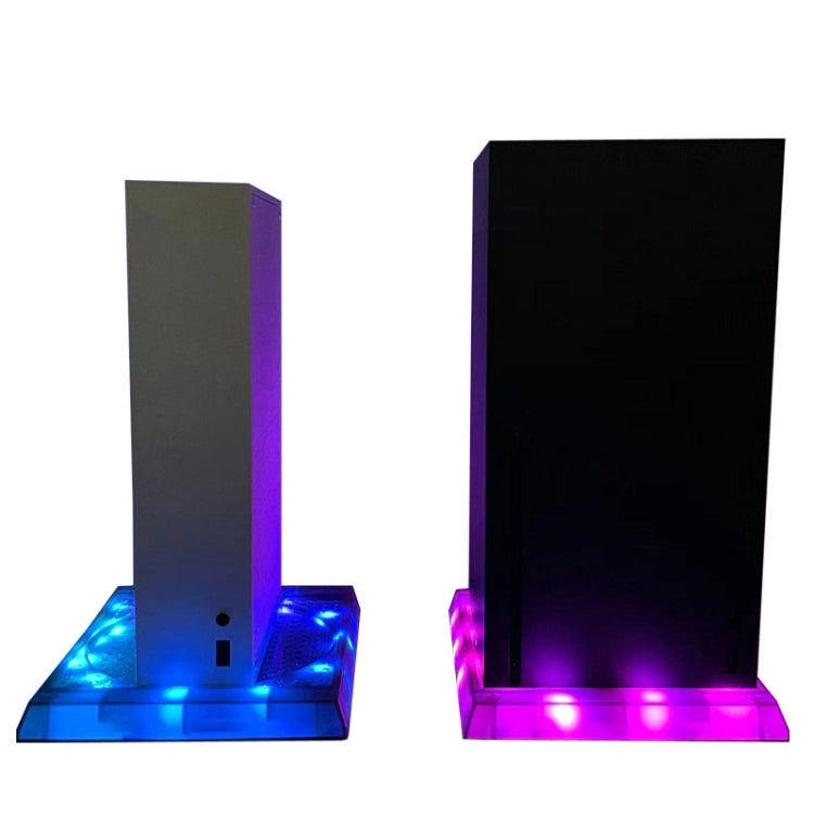 Consola de juegos Symphony Base de refrigeración para Microsoft Xbox Series X/S, RGB Cooling Base, Cooling Fan-Ordinary)
