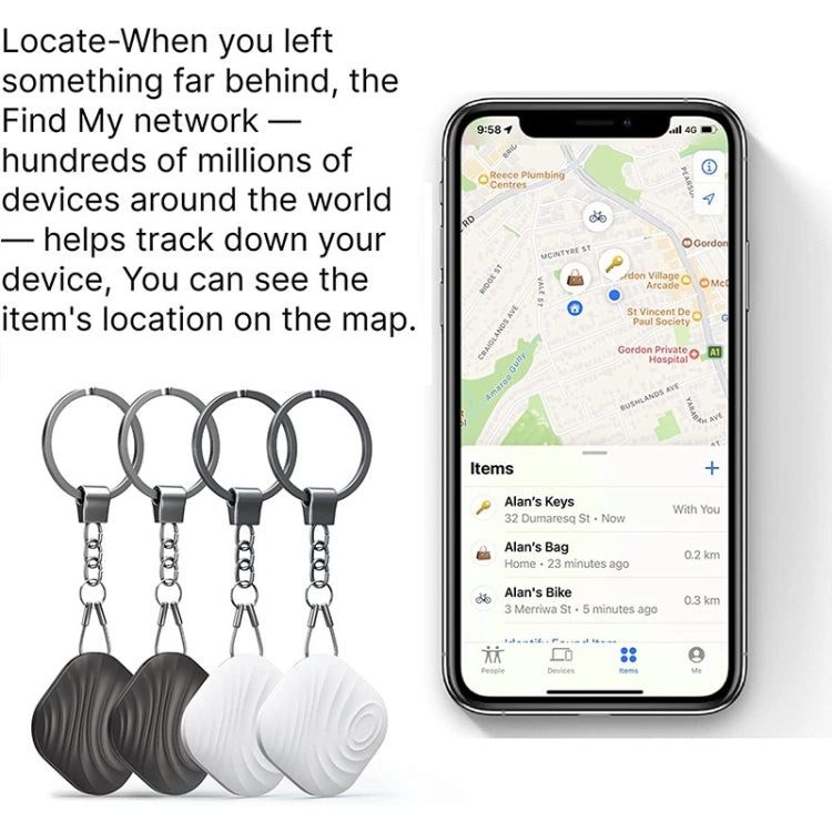 Nutale F11X Bluetooth Phone Key Anti-Lost Tracker Alarma