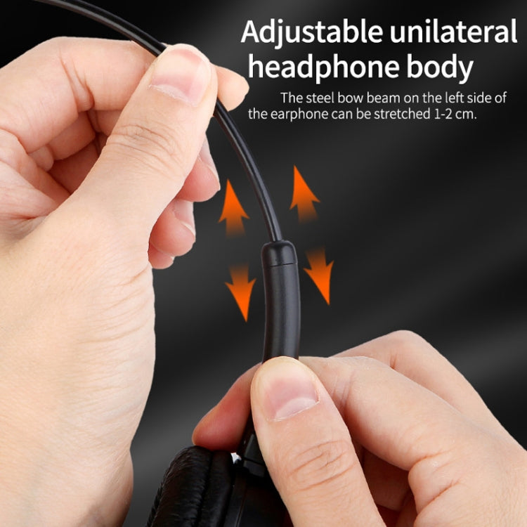 DANYIN BH69 Unilateral Bluetooth Business Talk Auriculares Servicio al cliente Voz inalámbrica Trigo, BH69 Black