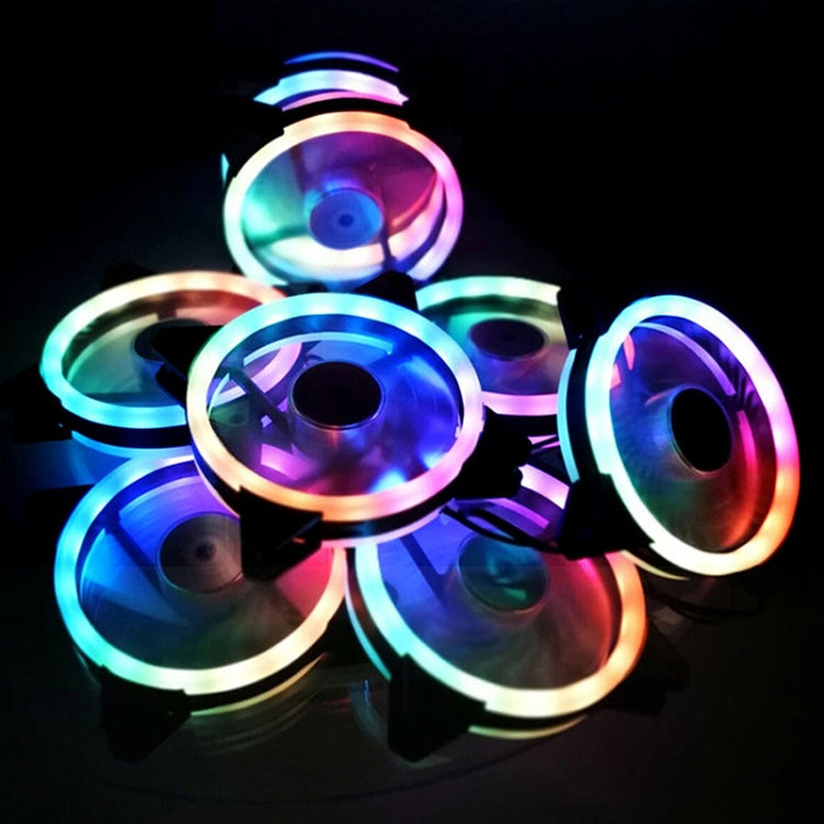 Radiador luminoso RGB de la CPU de la computadora, 1 Fan+Remote Control, 2 Fans+Remote Control, 3 Fans+Remote Control, 4 Fans+Remote Control, 5 Fans+Remote Control, 6 Fans+Remote Control, 7 Fans+Remote Control, 8 Fans+Remote Control