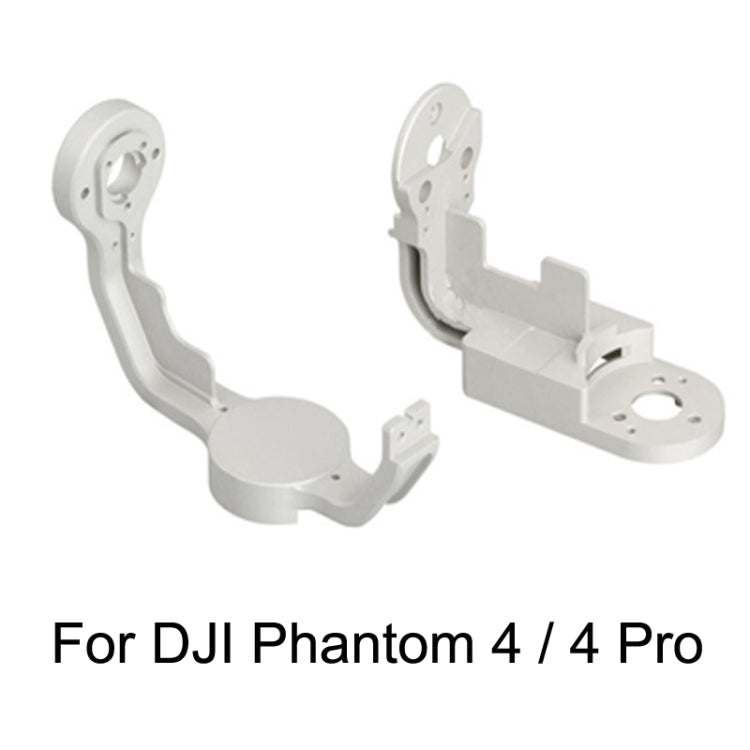 Accesorios de motor de cardán, For Phantom 4 YAW Upper Bracket, For Phantom 4 ROLL Lower Bracket, For Phantom 4 Pro YAW Upper Bracket, For Phantom 4 Pro ROLL Lower Bracket