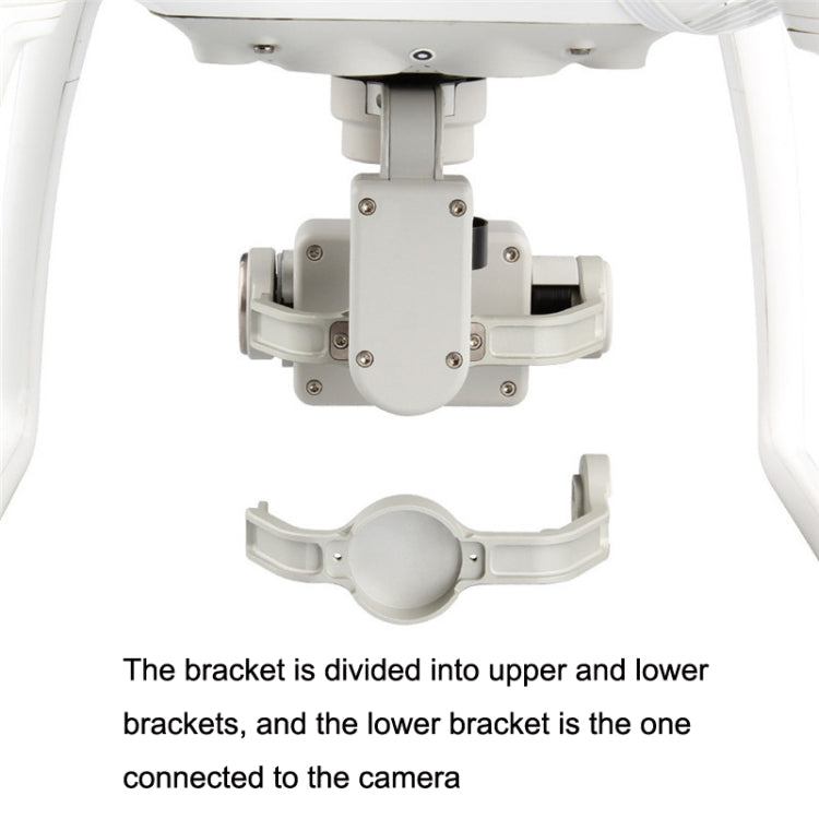 Accesorios de motor de cardán, For Phantom 4 YAW Upper Bracket, For Phantom 4 ROLL Lower Bracket, For Phantom 4 Pro YAW Upper Bracket, For Phantom 4 Pro ROLL Lower Bracket