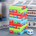 Juguete interactivo para padres e hijos con torre de apilamiento de educación temprana, Small, Large