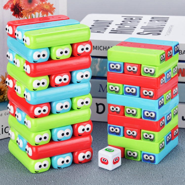 Juguete interactivo para padres e hijos con torre de apilamiento de educación temprana, Small, Large