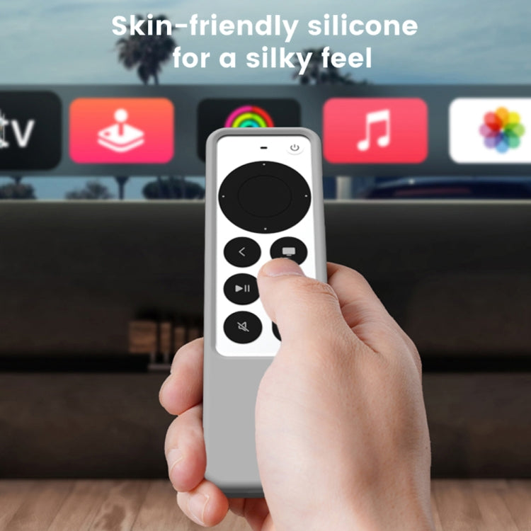 Funda protectora antideslizante impermeable de silicona para mando a distancia para Apple TV 4K 2021, (Brown), (Black), (Gray White), (Luminous Color)