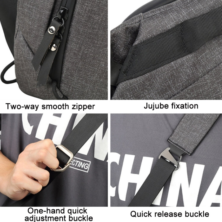 Bolsa de mensajero de cámara SLR de fotografía impermeable portátil, 3L Dark Gray, 3L Light Gray, 3L Coffee Brown, 6L Dark Gray, 6L Light Gray, 6L Coffee Brown, 10L Dark Gray, 10L Light Gray, 10L Coffee Brown