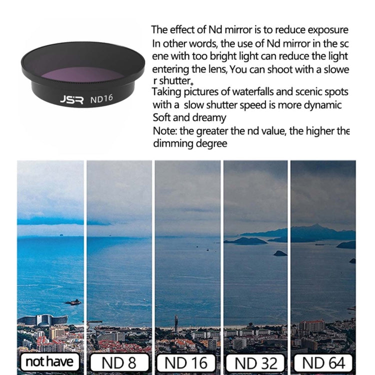 Filtro de lente de filtro de drones JSR para DJI Avata, estilo:, MCUV, CPL, ND8, ND16, ND32, ND64, ND8-PL, ND16PL, ND32PL, ND64PL, Anti-light Harm, Star, Brushed Gold, Brushed Blue, CPL+ND8+ND16, 4-in-1 (ND), 4-in-1 (NDPL), 6 In 1, 9 In 1