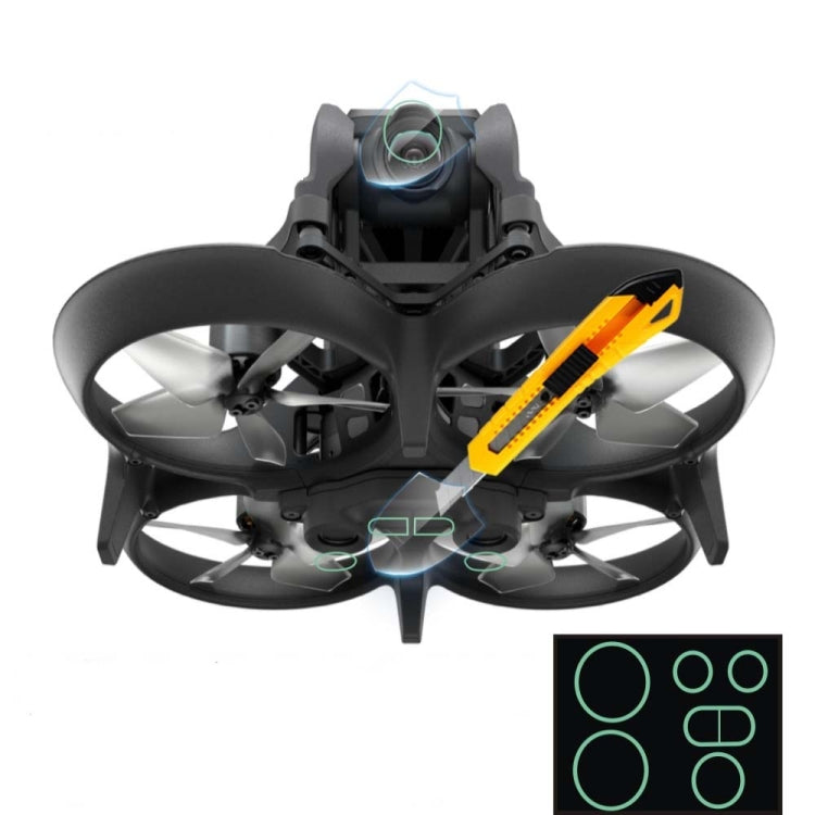Sensor+Lens+Gafas Película protectora Película antiarañazos para DJI Avata, for DJI Avata Advanced Version, for DJI Avata Smart Version