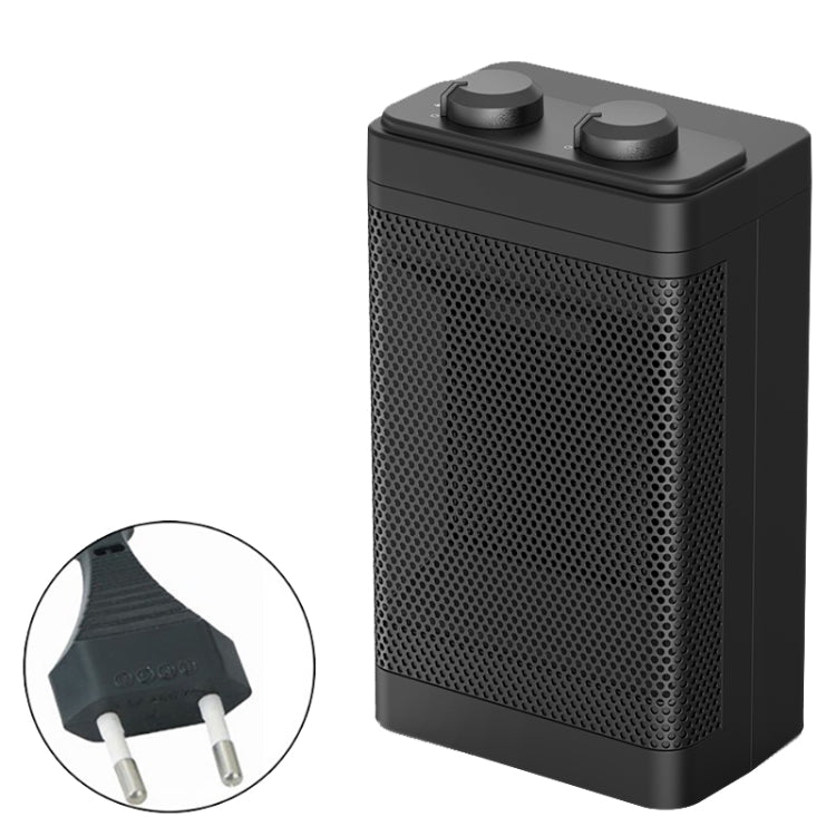 Calentadores eléctricos de cabeza móvil de escritorio silenciosos para el hogar de oficina, especificaciones:, Knob (EU Plug), Screen (EU Plug), Knob (UK Plug), Screen (UK Plug)