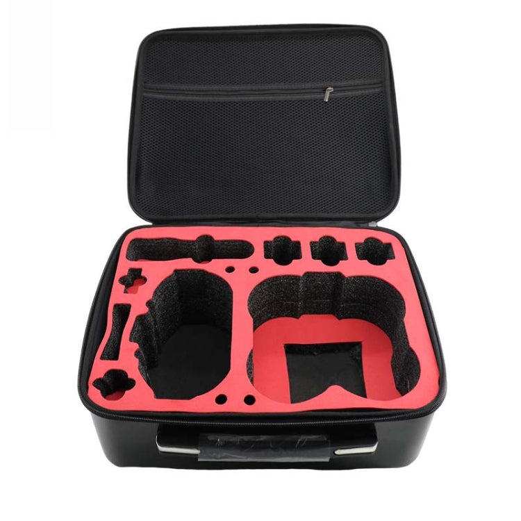 Estuche de transporte impermeable de carcasa dura de PC para Dron DJI Avata, Negro, Plata