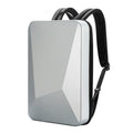 Bopai 61-93318A Mochila impermeable y expandible de carcasa dura con orificio de carga USB, especificaciones:, Regular (Silver), Password (Silver), Regular (Black), Password (Black)