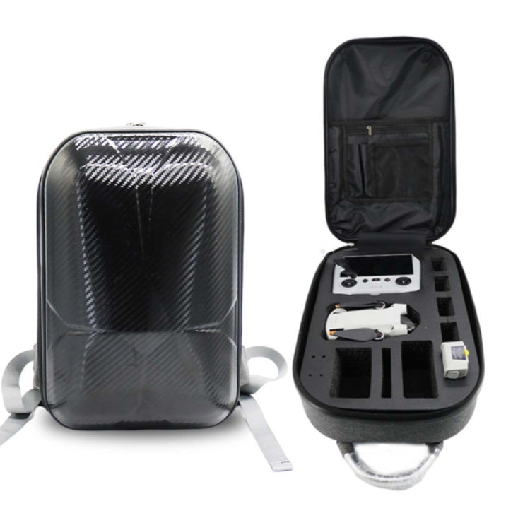 Mochila de fibra de carbono de PC de carcasa dura para DJI Mini 3 Pro Drone, For DJI Mini 3 Pro