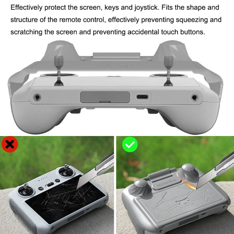 Sunnylife MM3-YK466 RC Joystick Pantalla Resistente a los arañazos Mando a distancia Cubierta protectora para DJI Mini 3 Pro