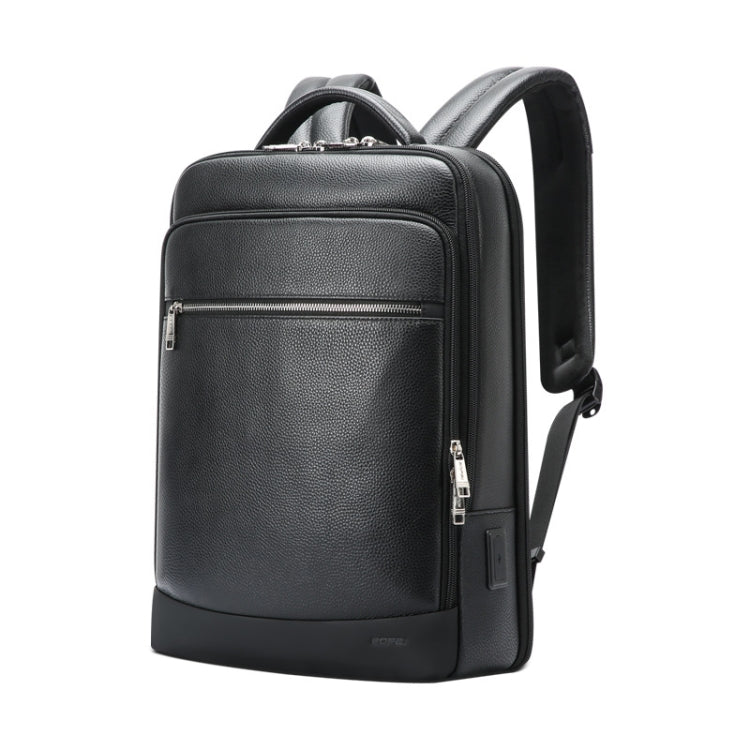 Bopai 61-121561 Mochila de negocios multifuncional antirrobo para computadora portátil con orificio de carga USB, 61-121561