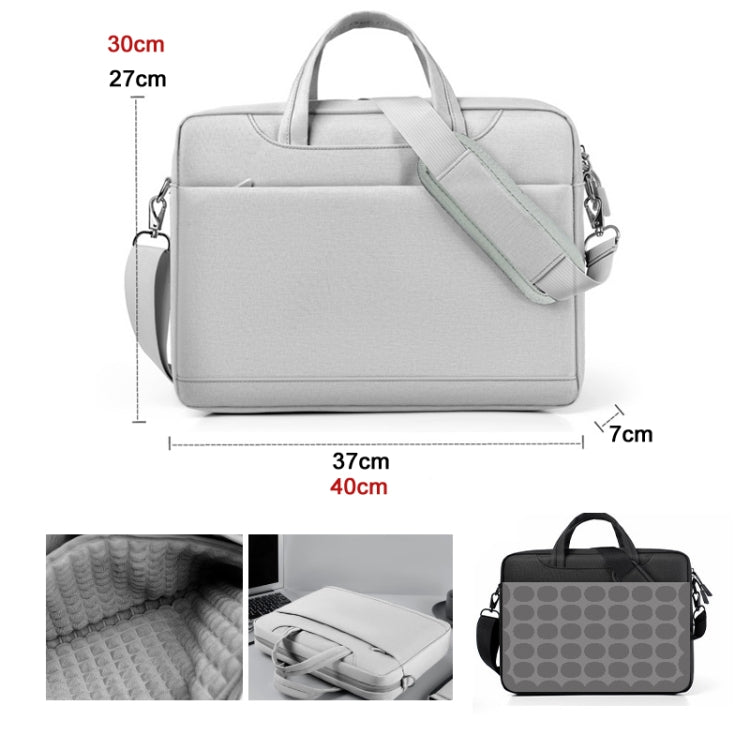 Airbag engrosado bolsa de mensajero portátil portátil, 14.1 inches, 15.6-16.1 inches