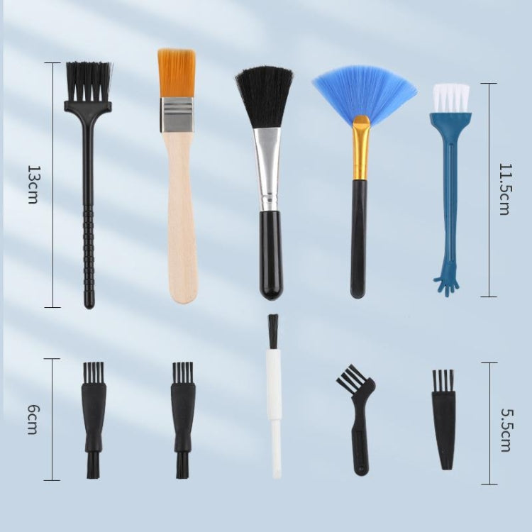 Juego de cepillos de limpieza de polvo para grietas de teclado de teléfono de computadora, Brush Set