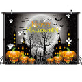 2,1 m x 1,5 m Elemento de Halloween Shoting Fondo Tela Fiesta Decoración Telón de fondo
