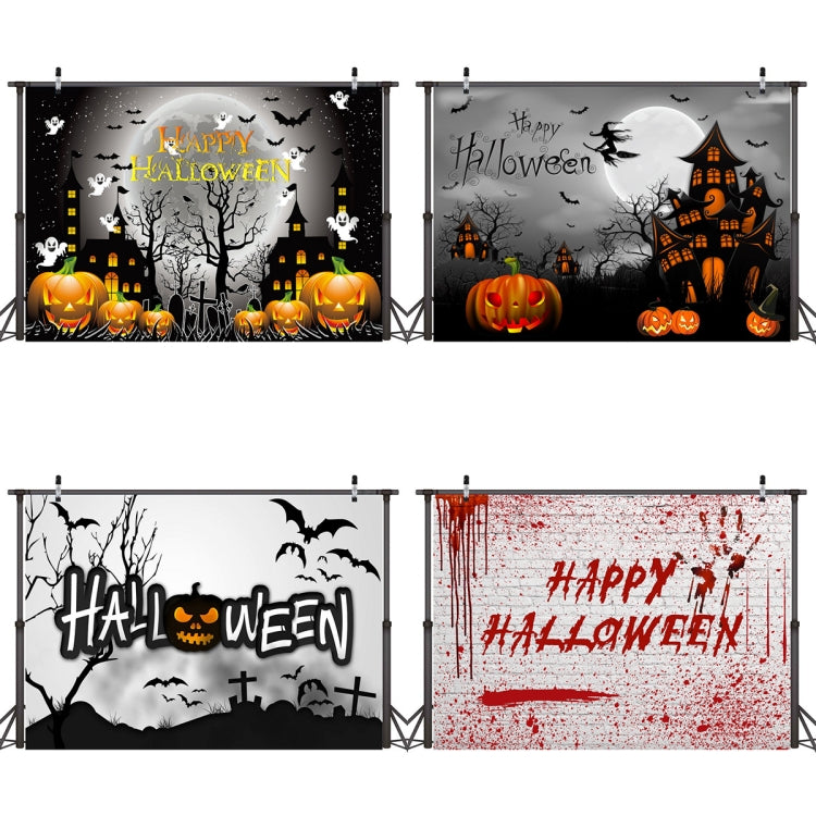 2,1 m x 1,5 m Elemento de Halloween Shoting Fondo Tela Fiesta Decoración Telón de fondo