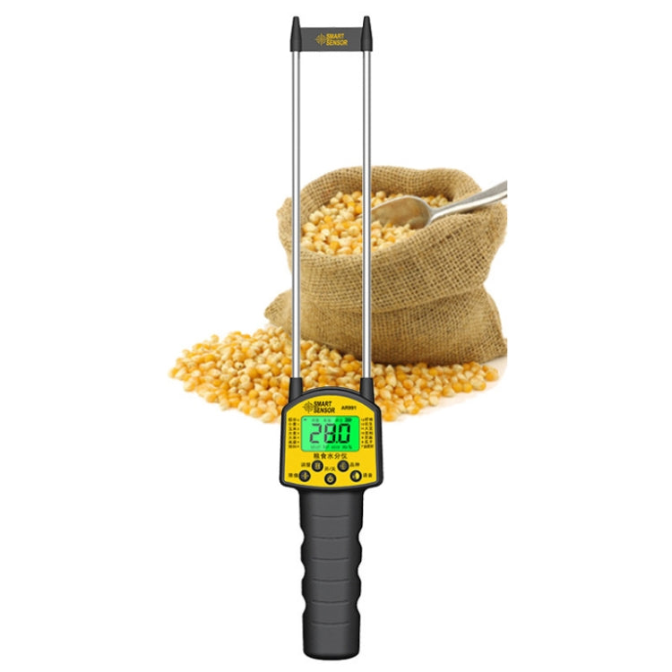 Smart Sensor AR991 Probador de contenido de humedad de granos con indicación de voz