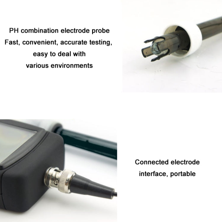 Probador de PH de agua de acuario con sensor inteligente AS218