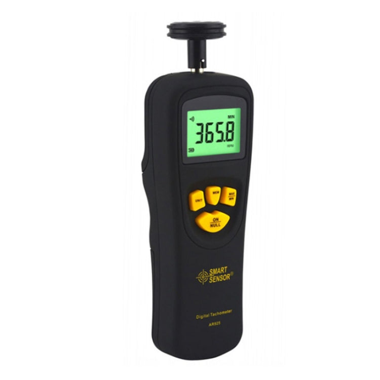 Tacómetro de contacto con pantalla LCD Smart Sensor AR925
