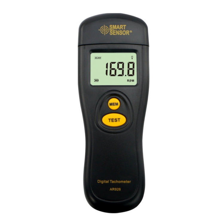 Sensor inteligente AR926 Pantalla LED Medidor de detección de velocidad fotoeléctrica