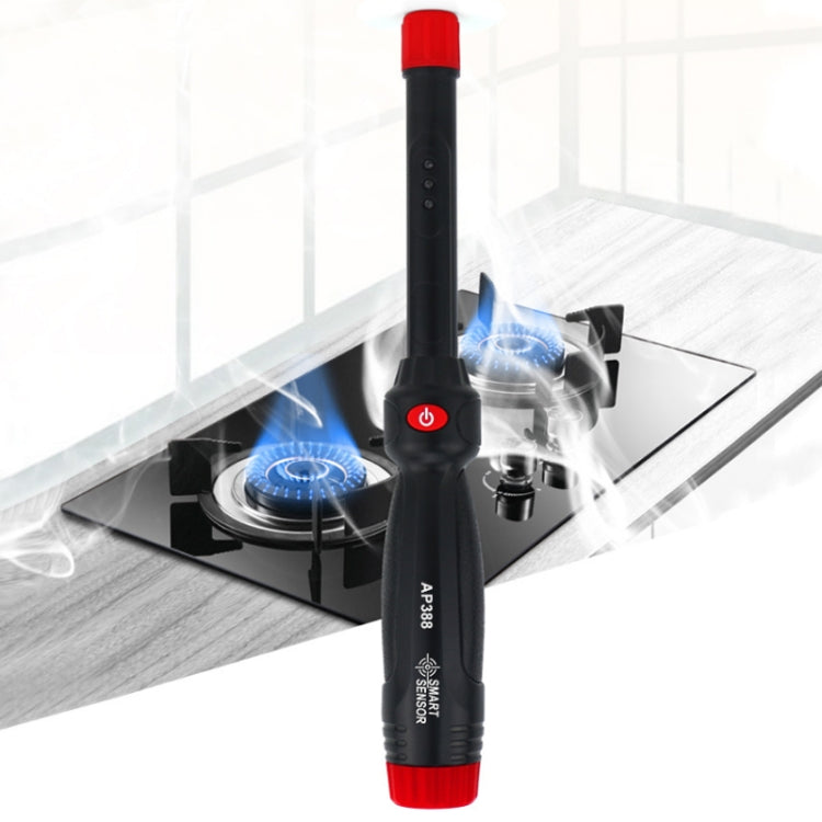 Smart Sensor AP388 Detector de fugas de gas combustible Alarma de gas natural, Smart Sensor AP388