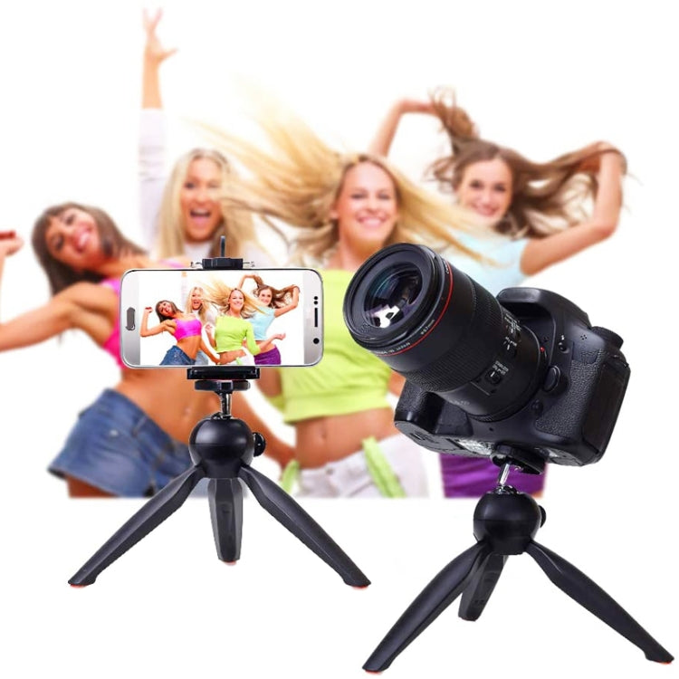 YUNTENG 228 Mini trípode Cámara Escritorio Soporte en vivo Teléfono móvil Selfie Marco, YUNTENG 228