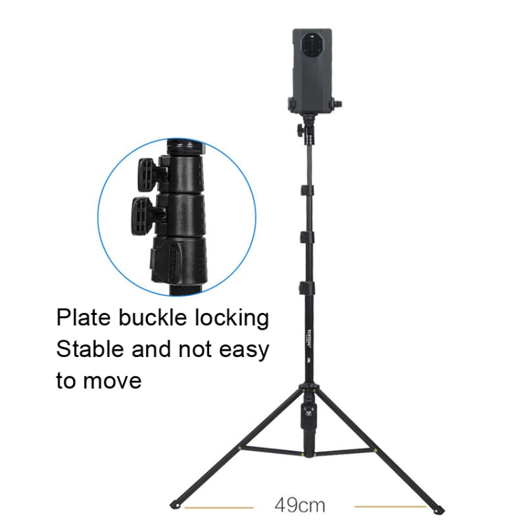 YUNTENG 1388L Trípode Selfie Stick Teléfono con control remoto Bluetooth, YUNTENG 1388L