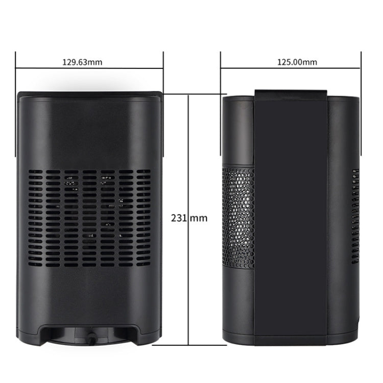 Calentador de aire de mesa N8 Calentador eléctrico de ahorro de energía de calor rápido para interiores, Especificación:, UK Plug, EU Plug, US Plug